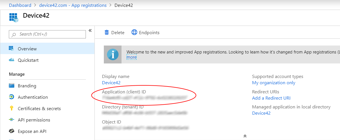 Azure Client ID