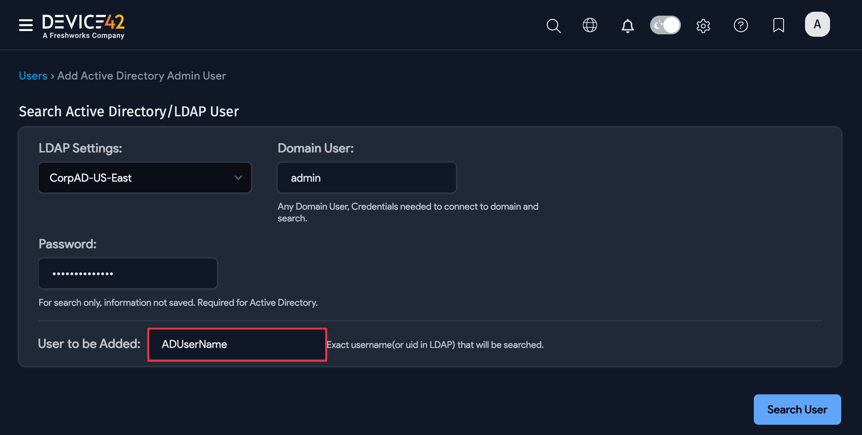 Add Active Directory user as admin