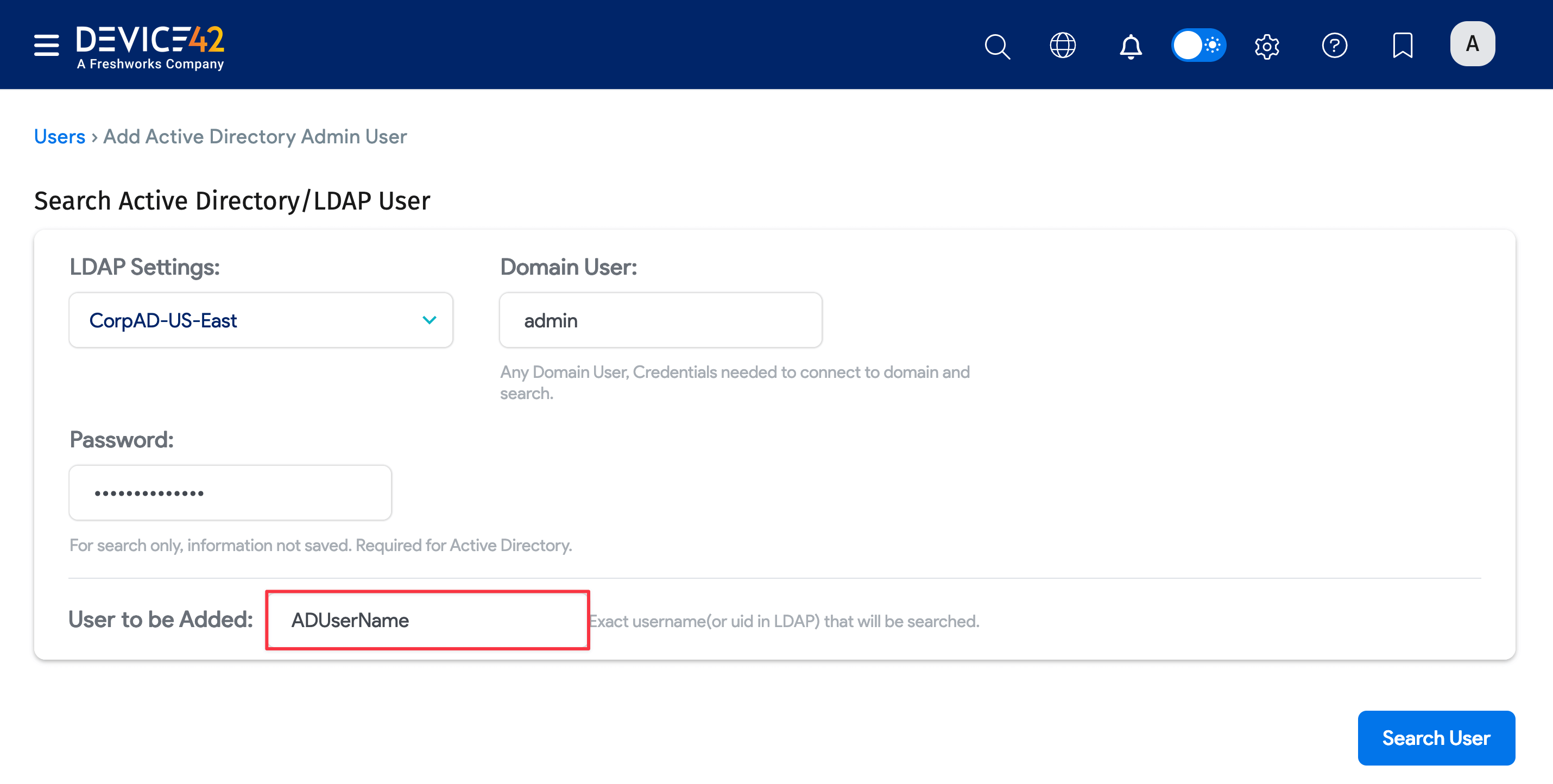 Add Active Directory user as admin