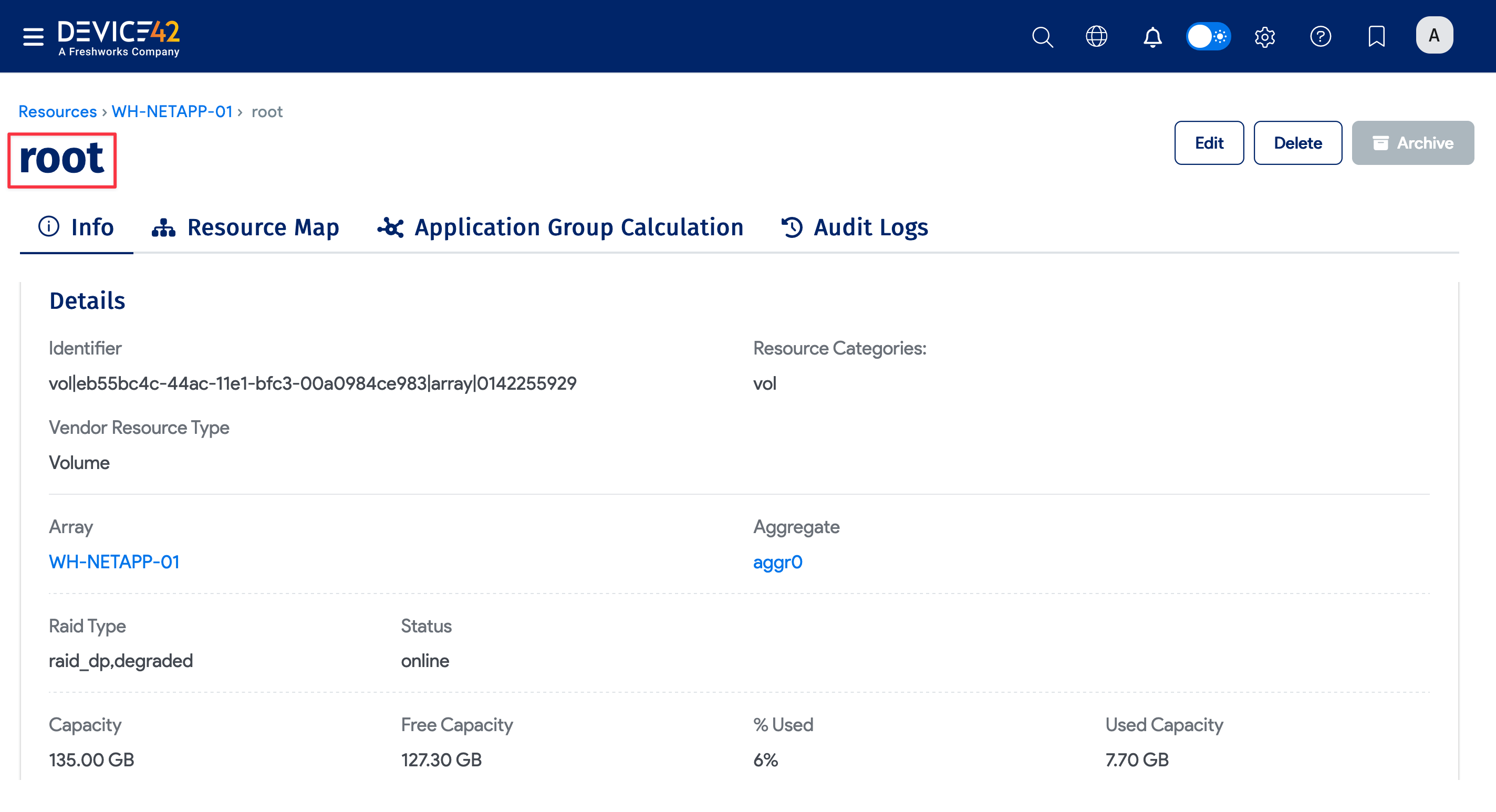 Related resource details