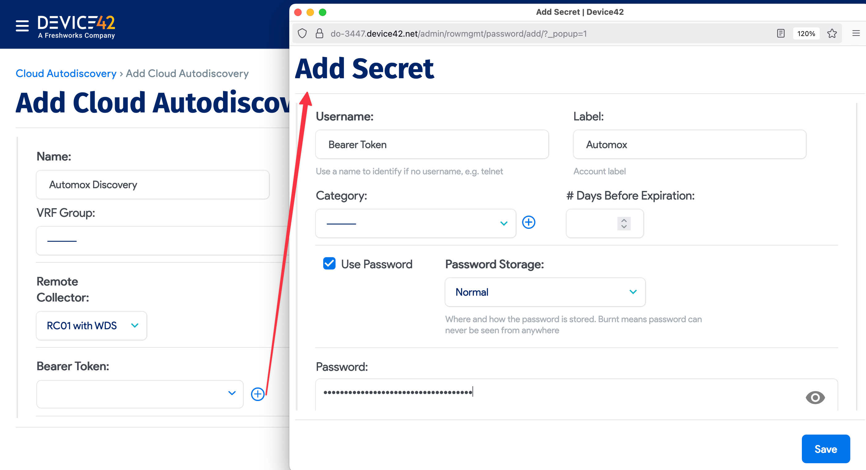 Provide your Automox credentials