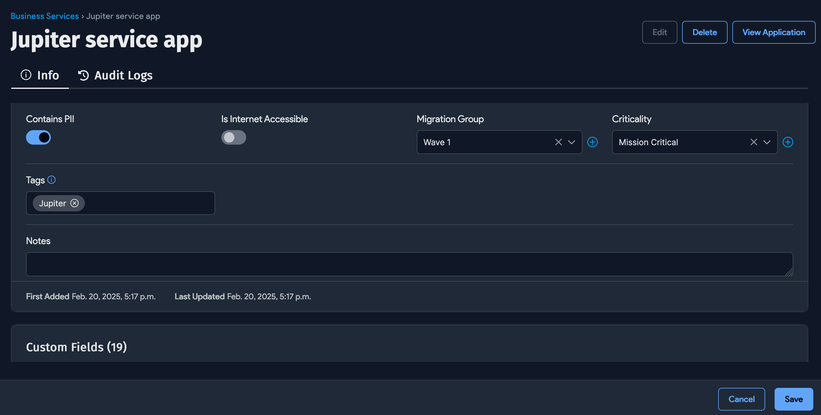 Business Services Info