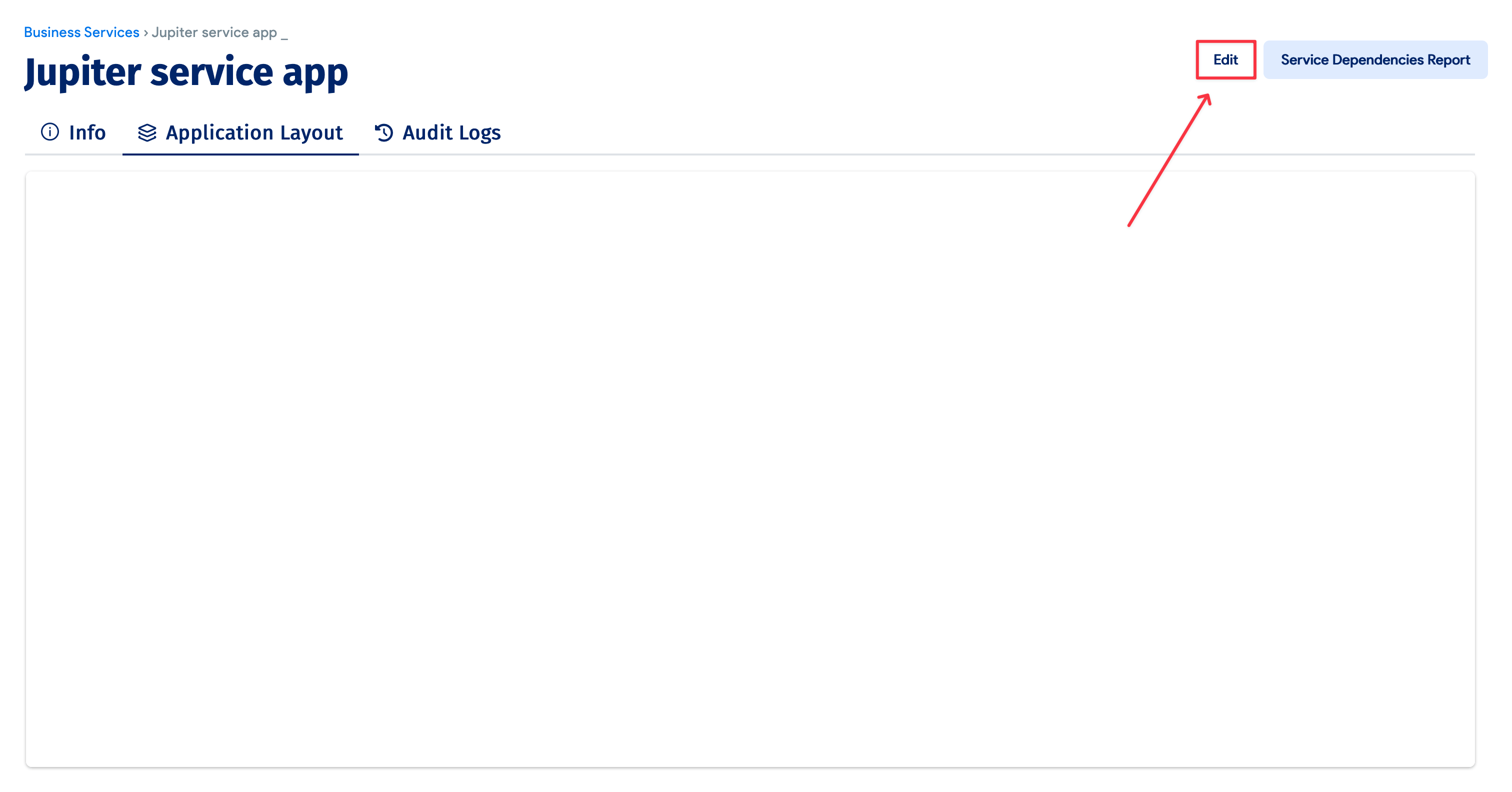 Blank visualization canvas