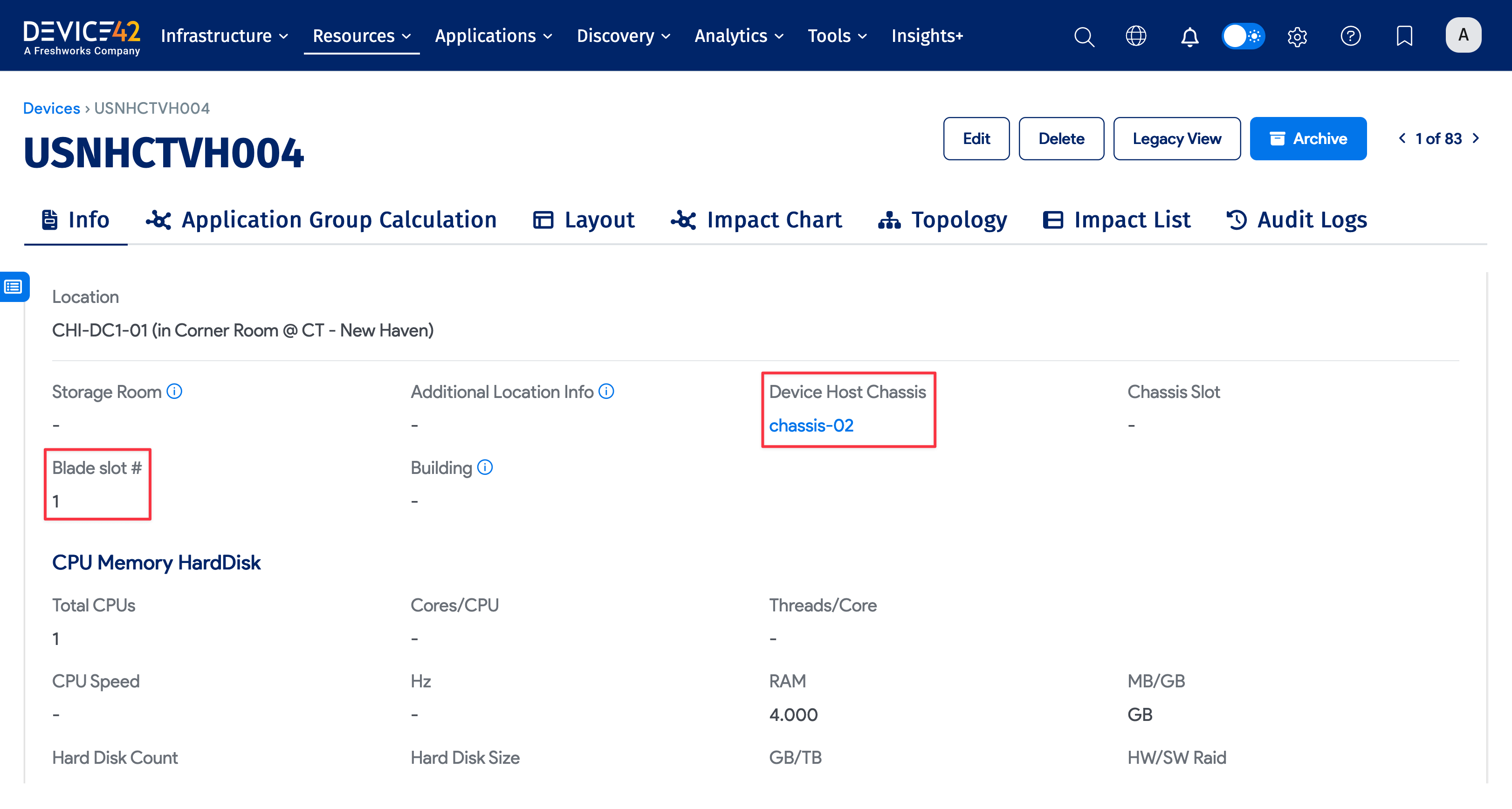 Blade subtype example