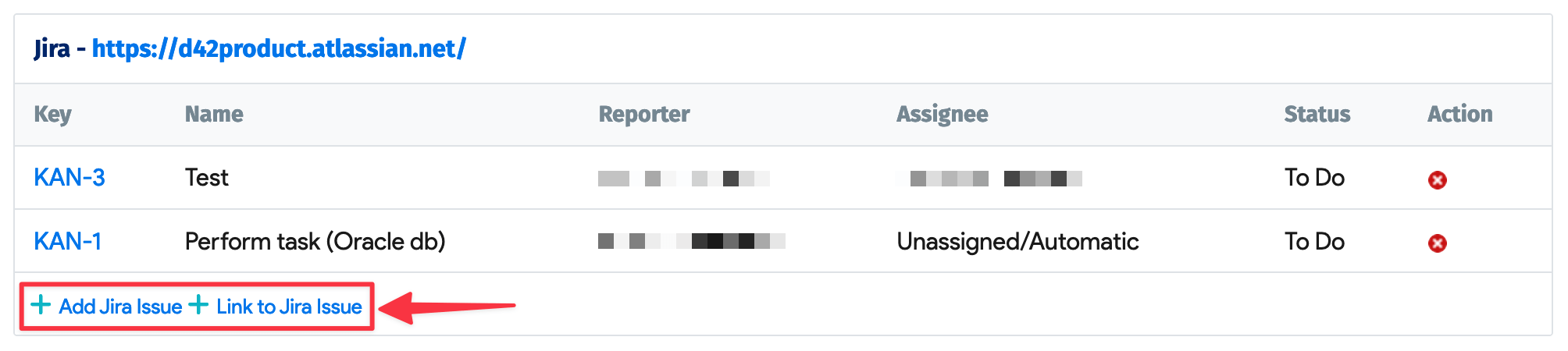 JSM interface in Device42