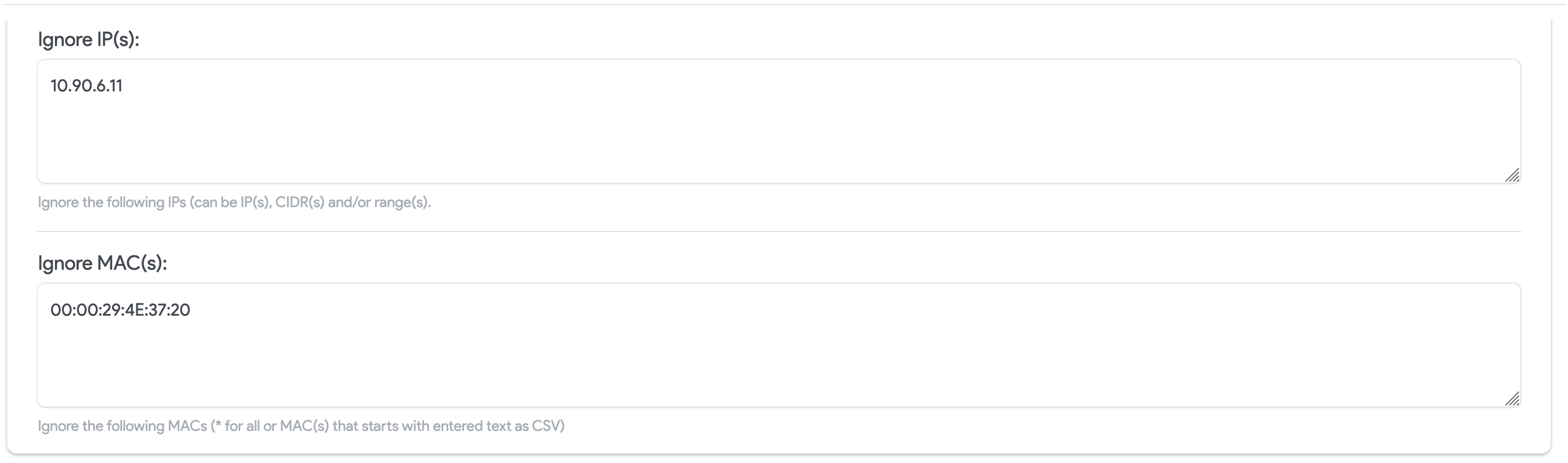 Linux Unix job exclusions