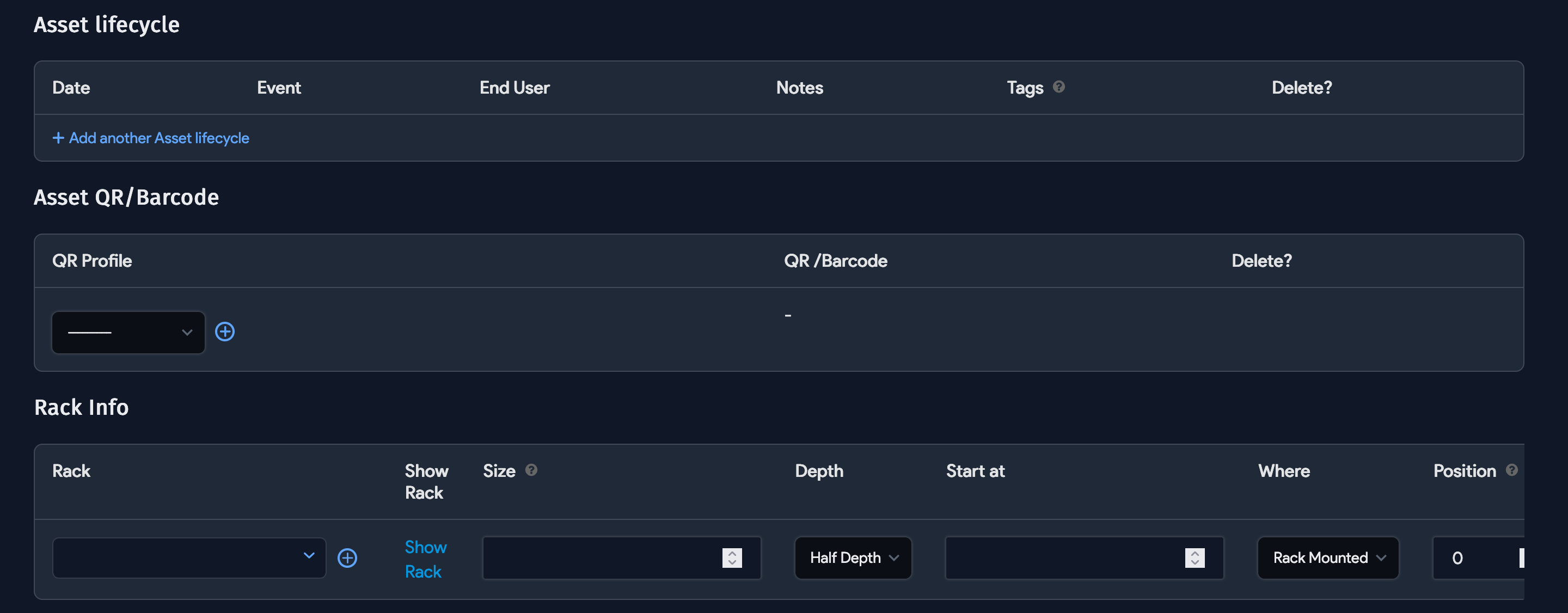 Creating Patch Panels - Step 2
