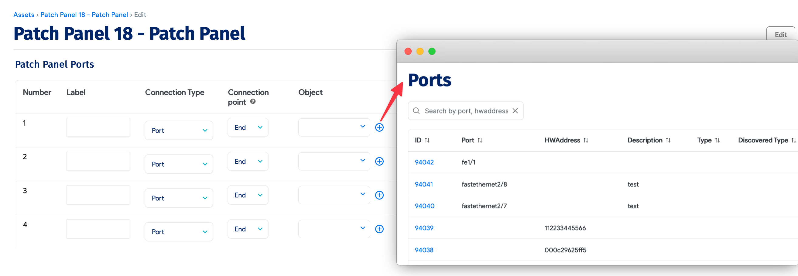 Patch panel connectivity