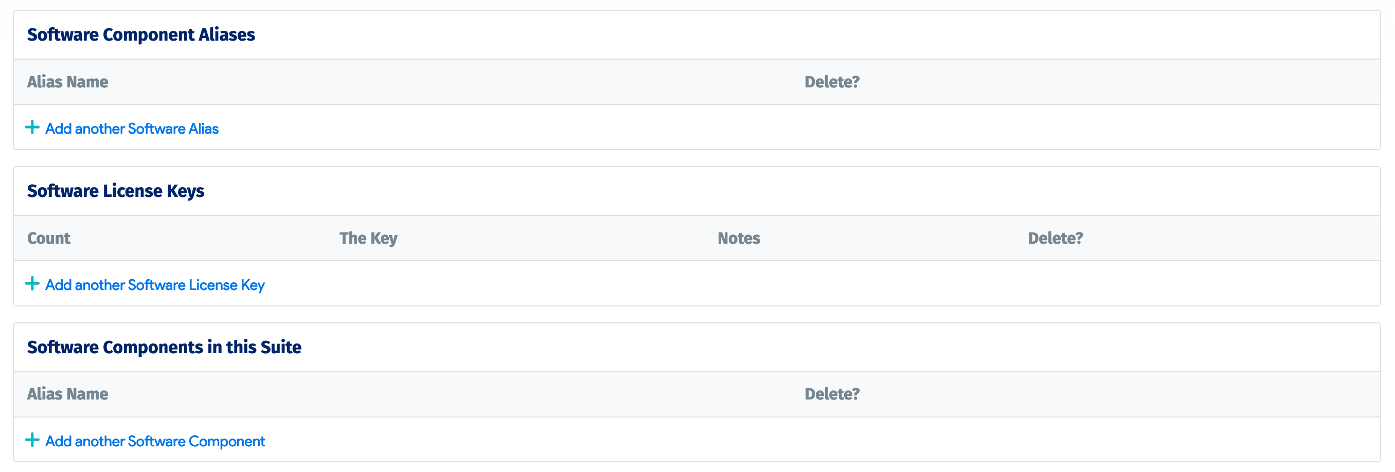 Change software component