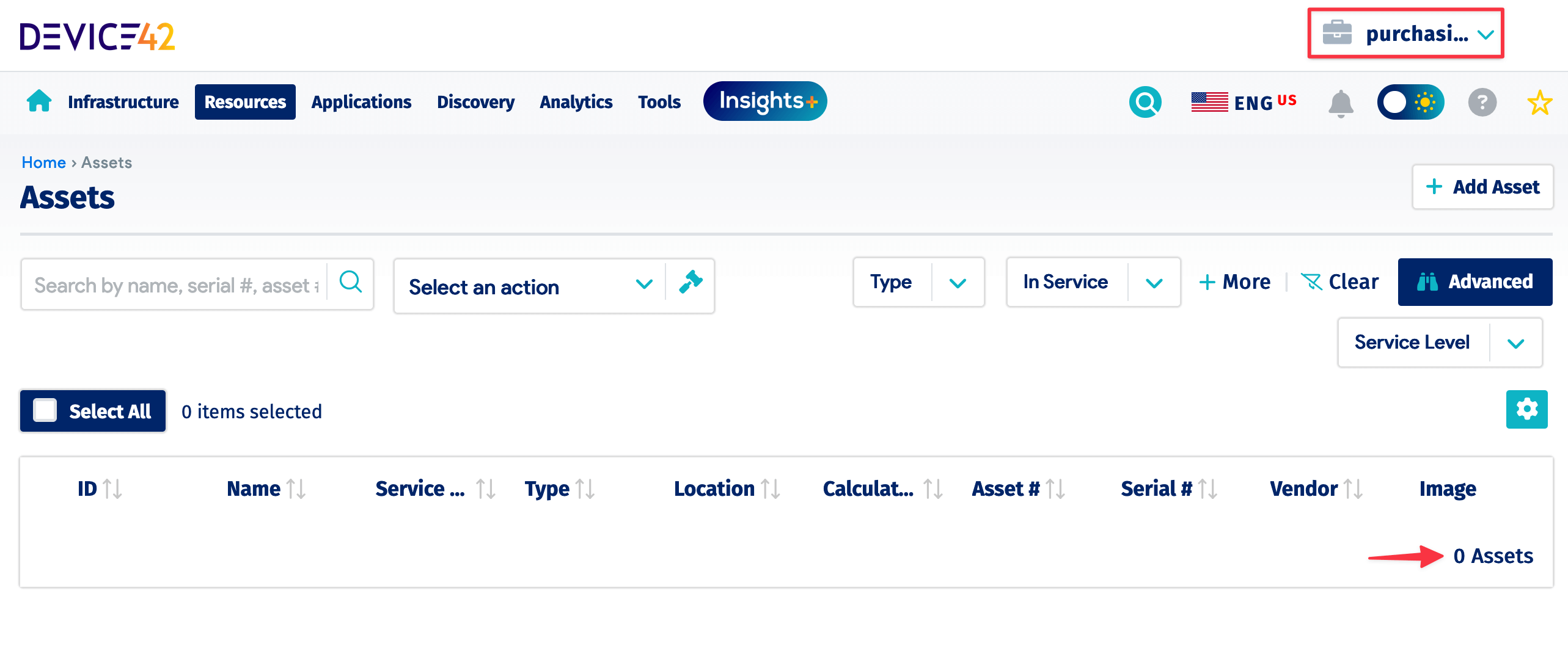 Purchasing user device list