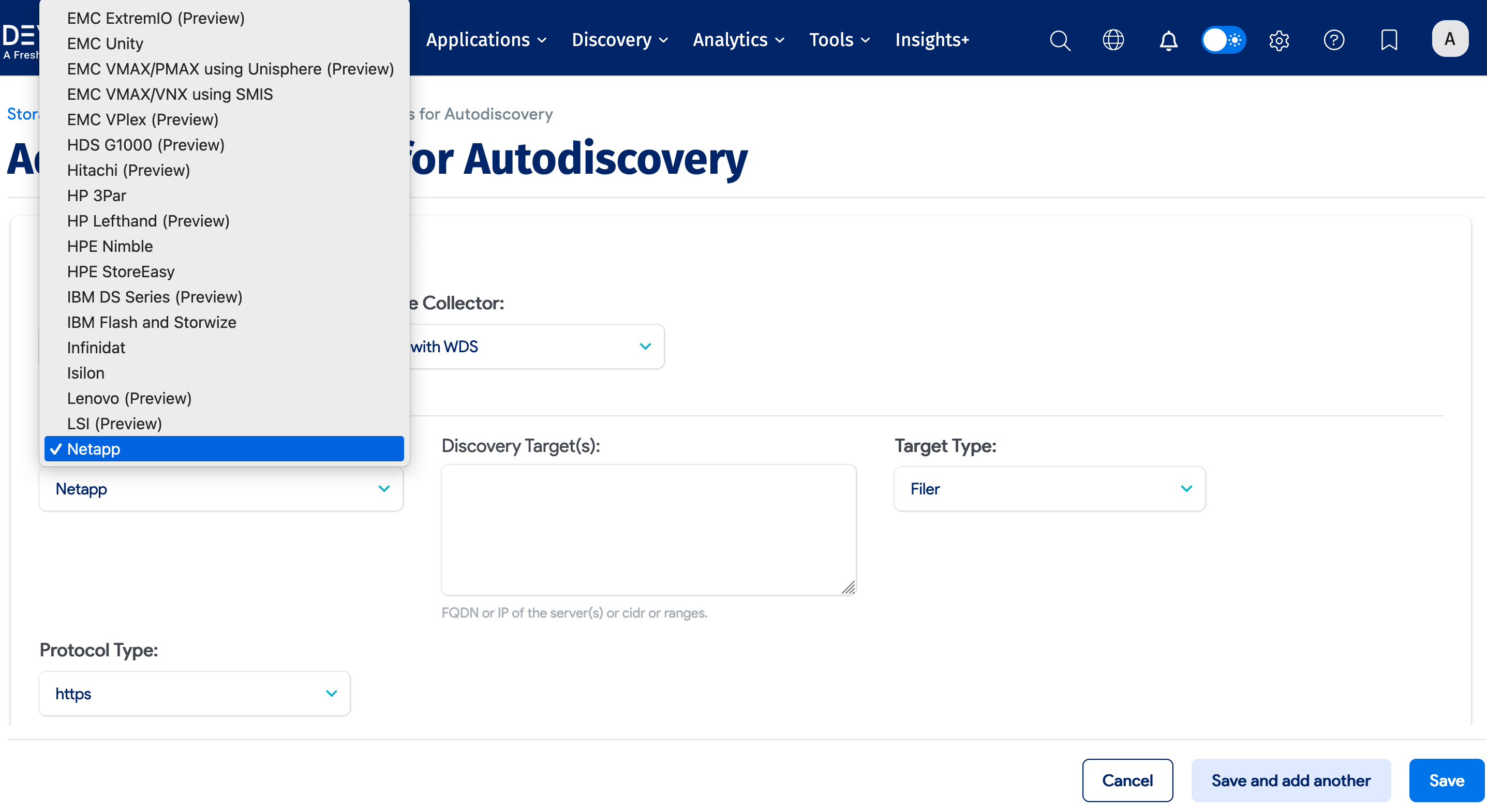 Storage array platforms v19.05