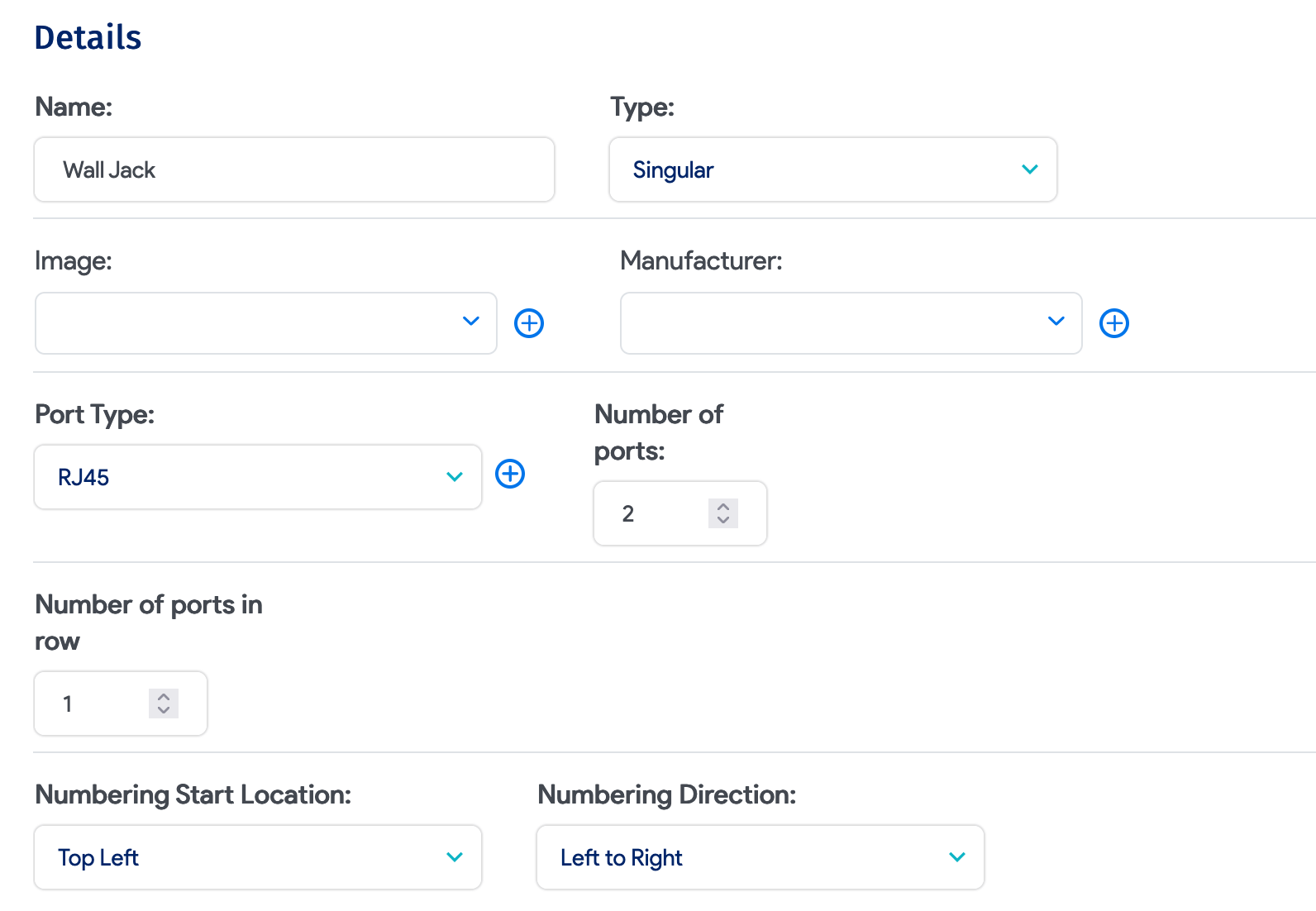 Wall Jack Patch Panel