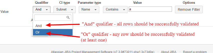 Filter Qualifier