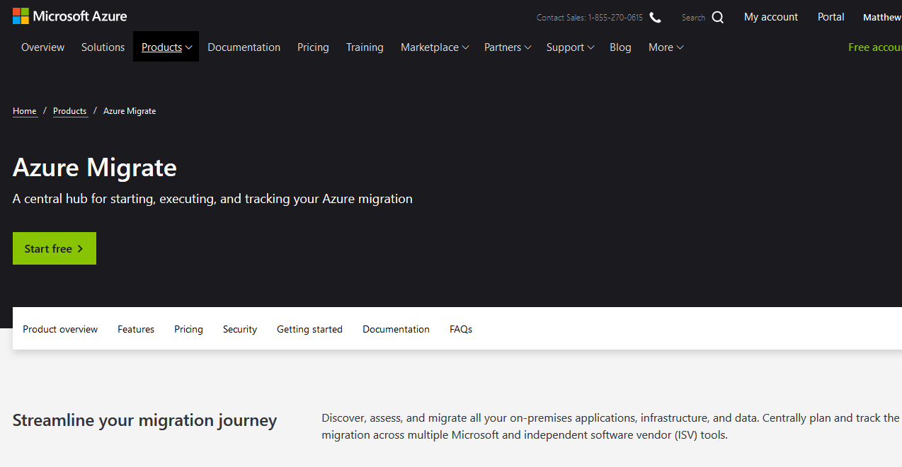 Microsoft Azure Migrate