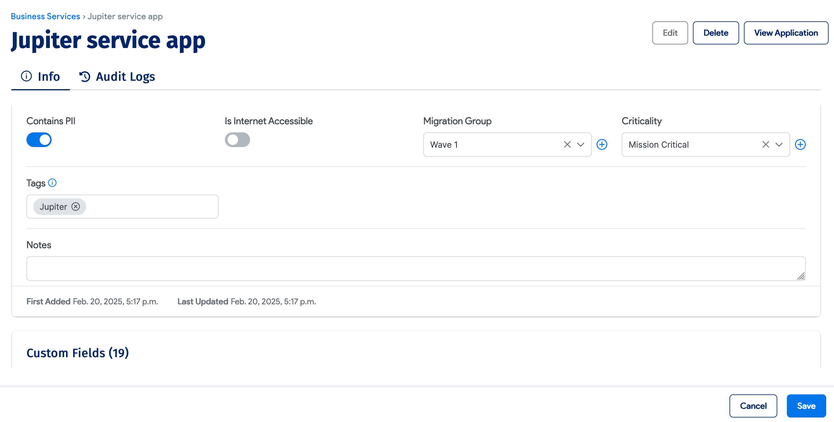 Business Services Info