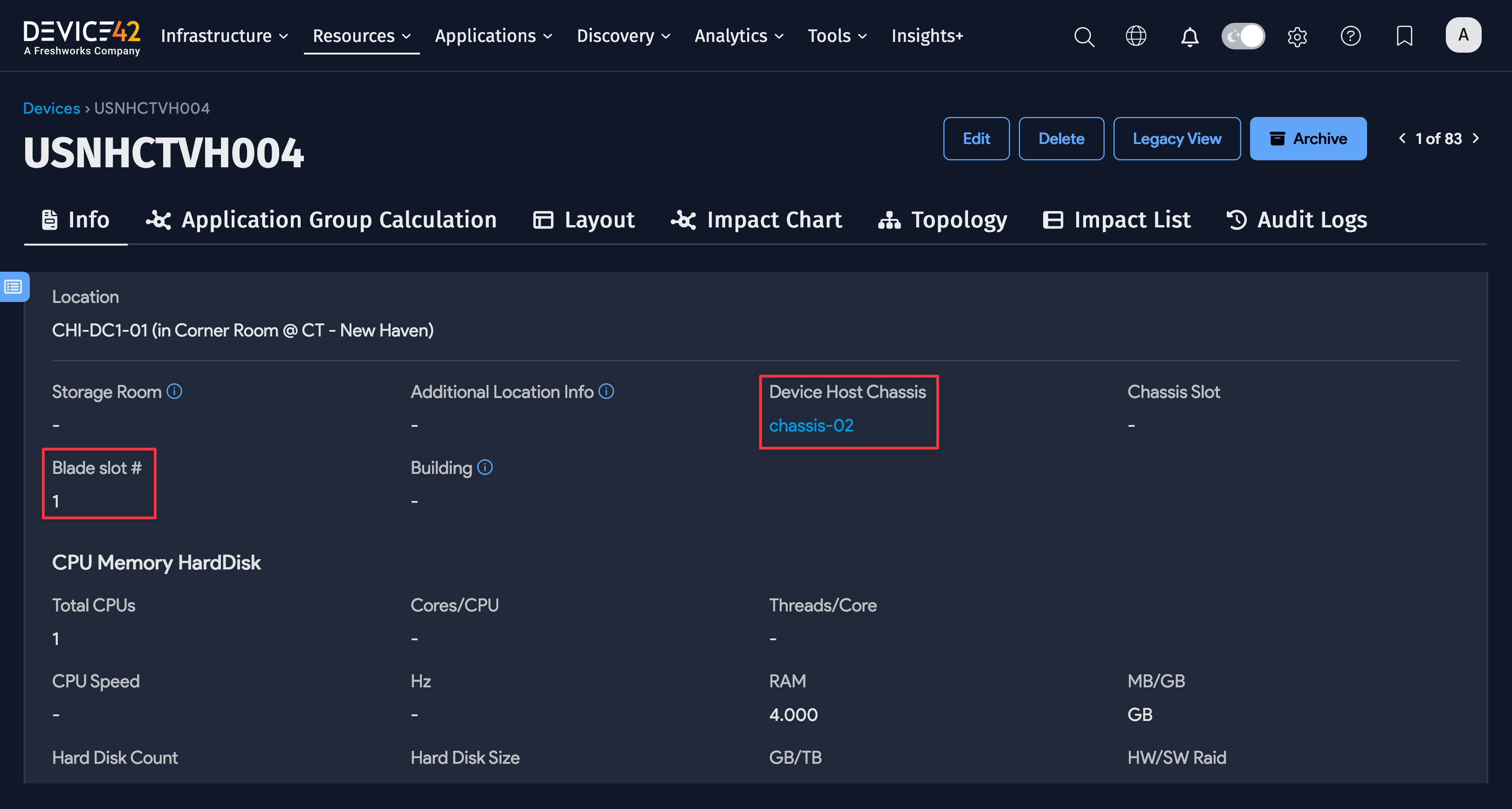 Blade subtype example
