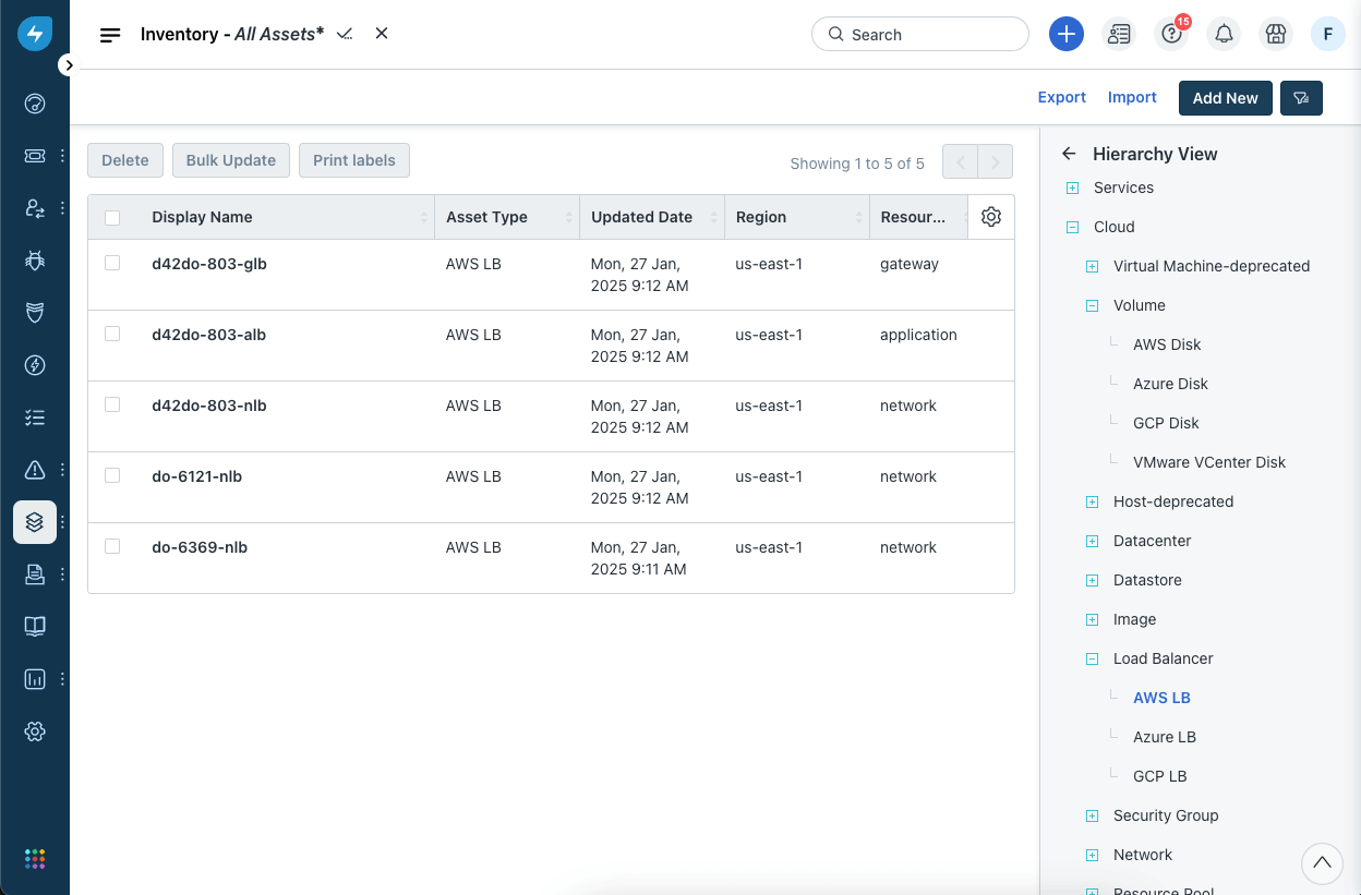 Updated Freshservice field mappings