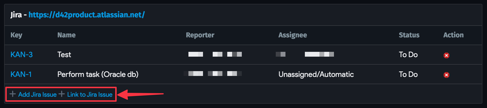 JSM interface in Device42