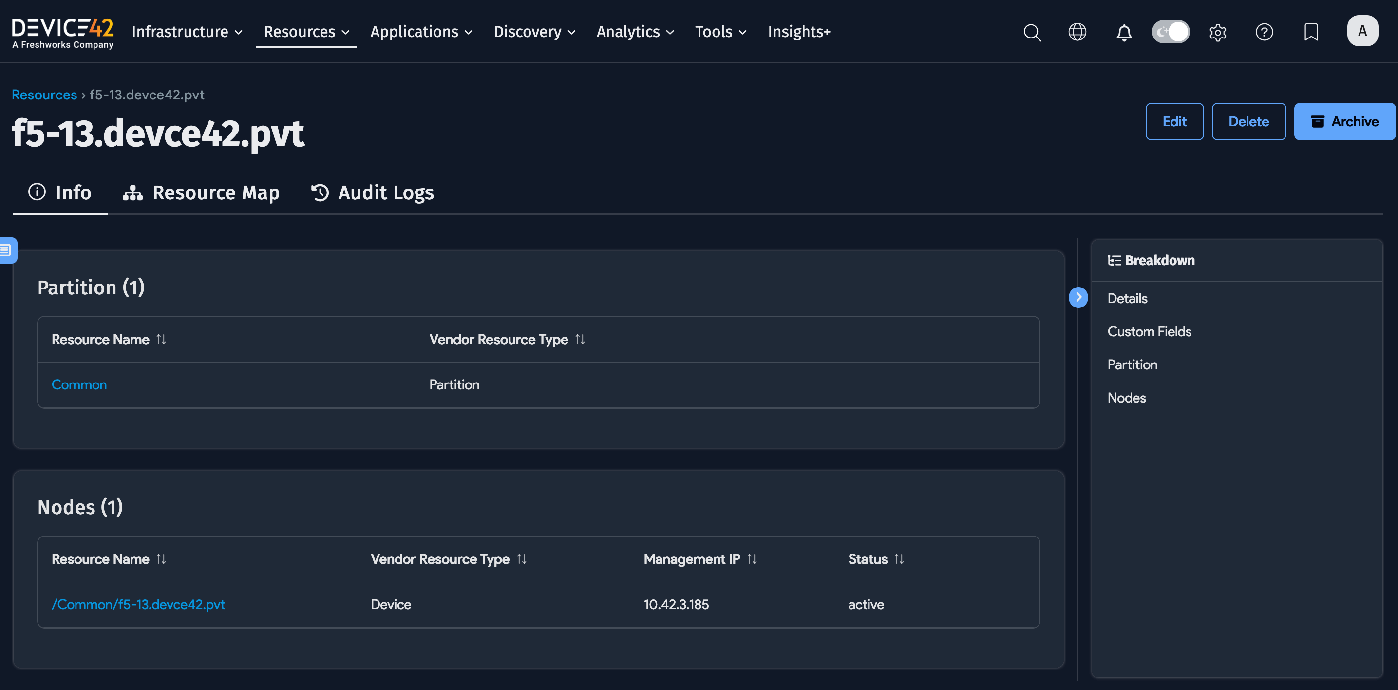 View load balancer details