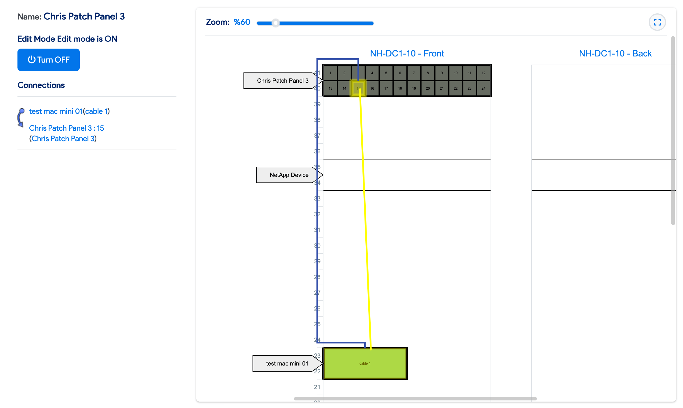Create connections using drag and drop