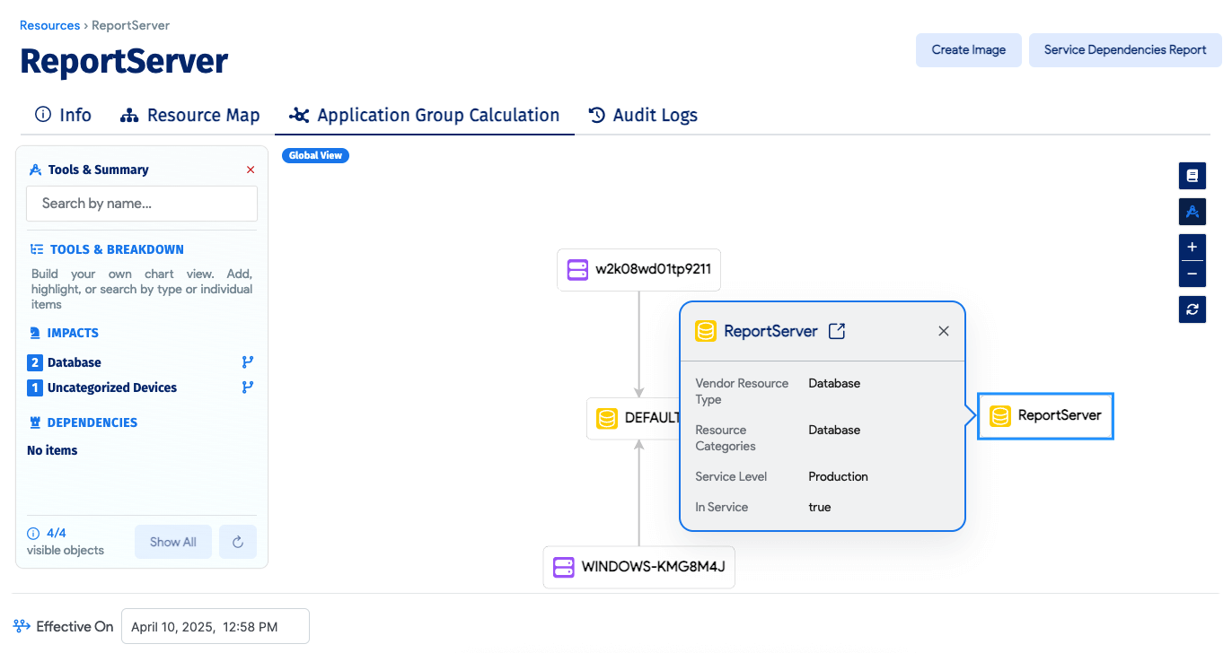 App Group for Resources