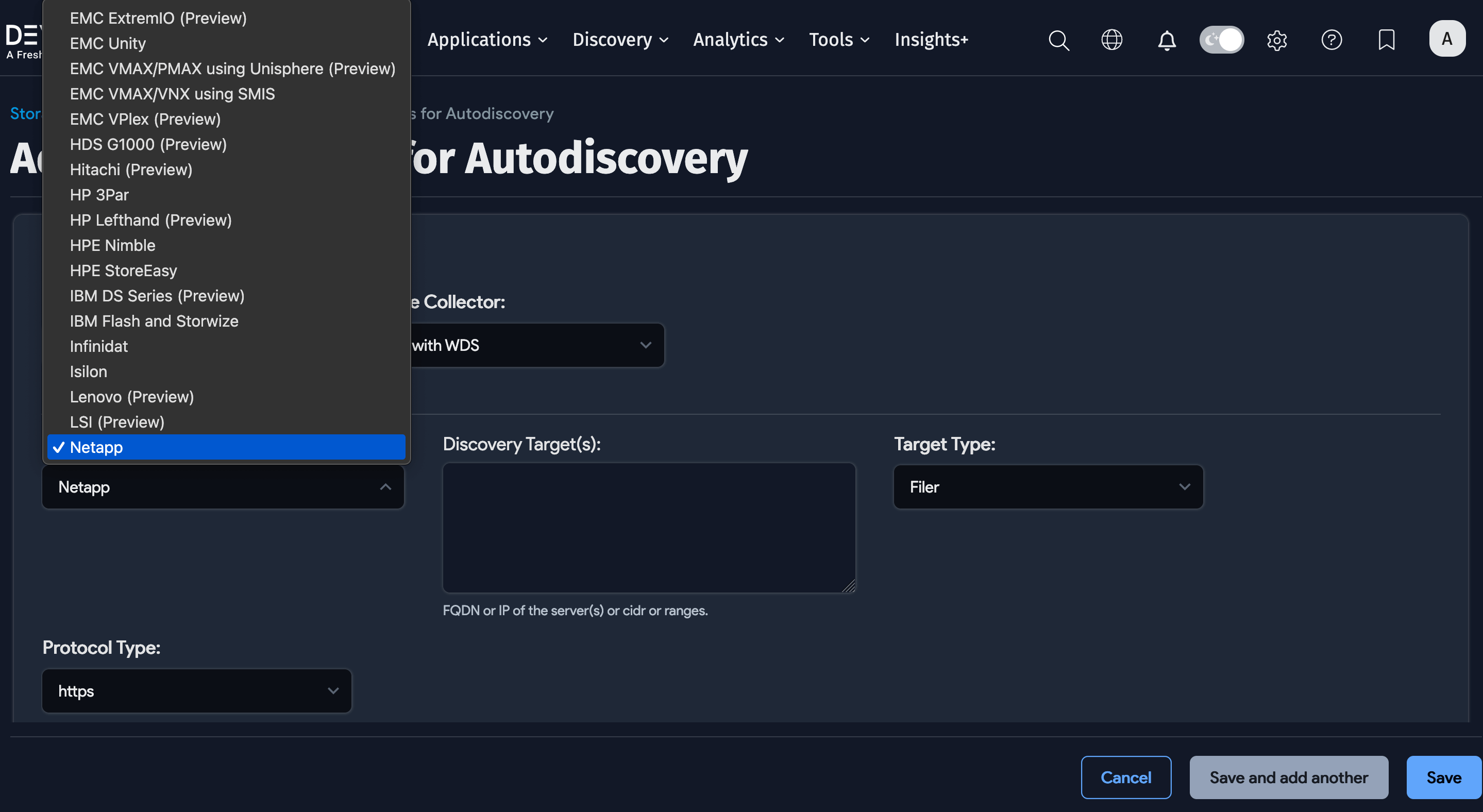 Storage array platforms v19.05