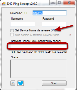 External Ping Sweep Tool