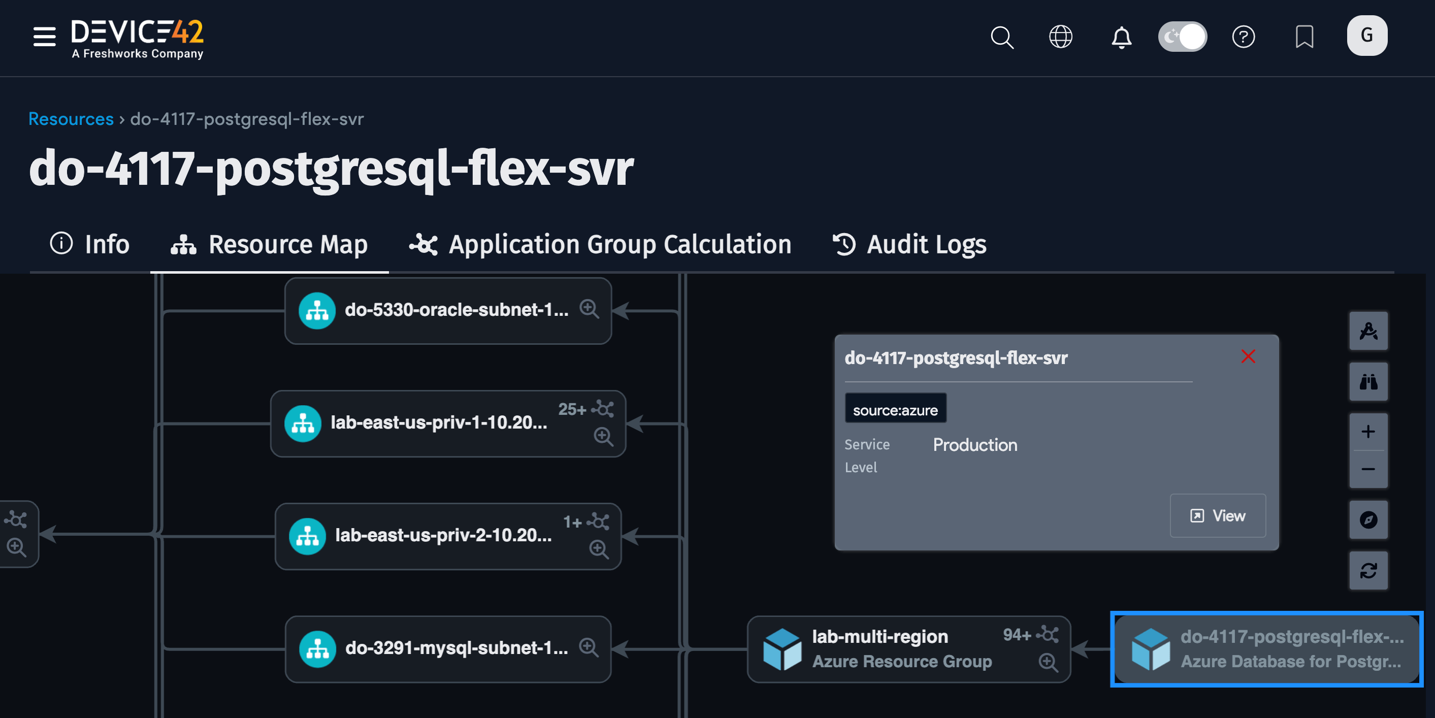 Azure Postgresql flex server