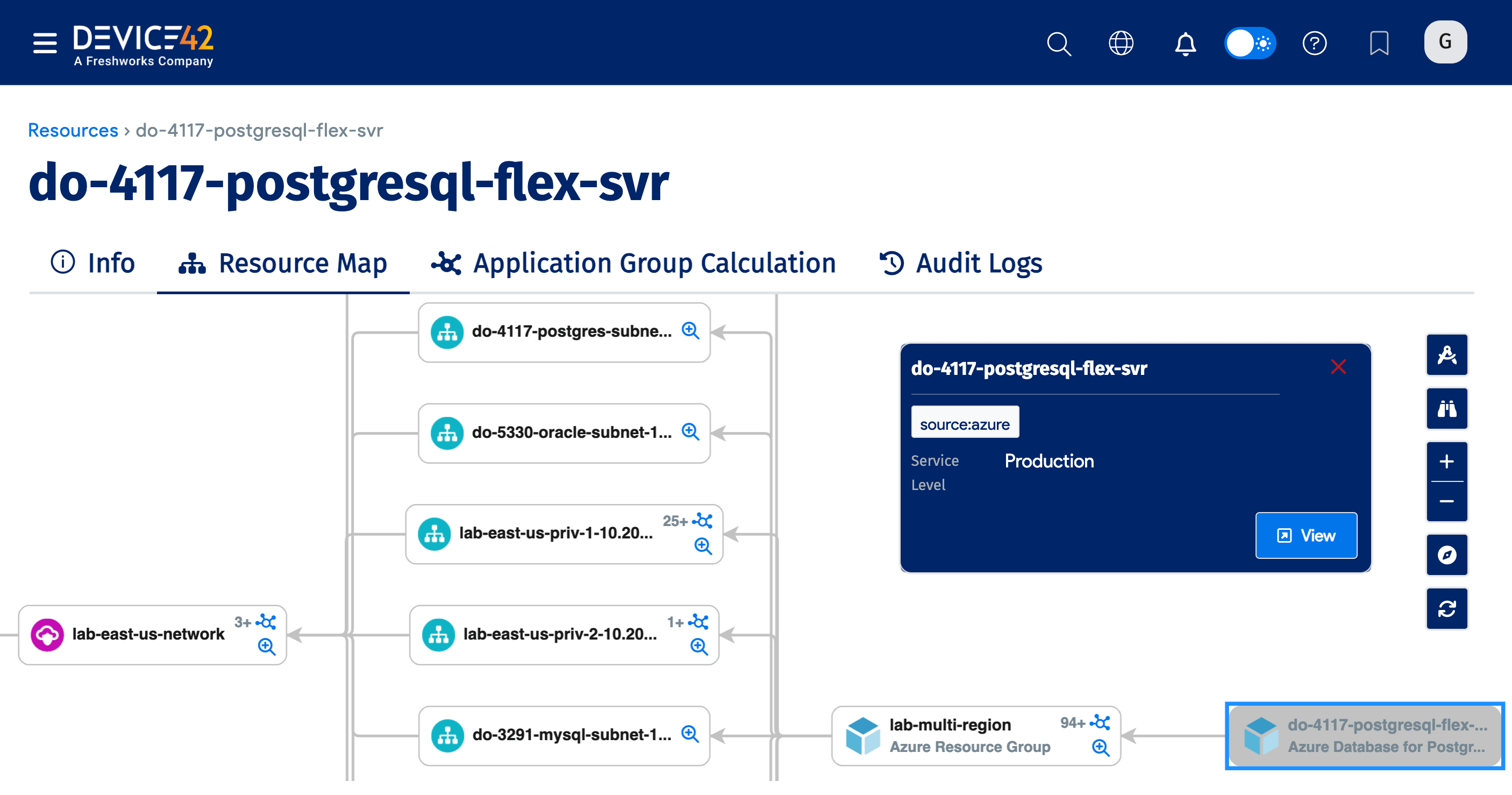 Azure Postgresql flex server