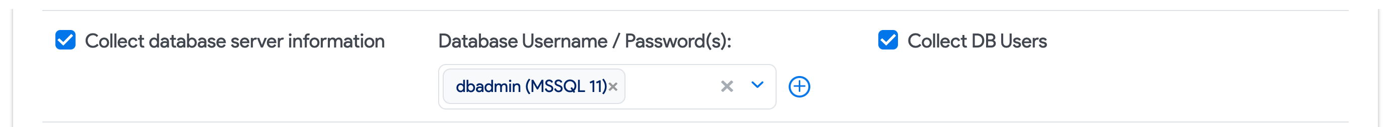 MS SQL discovery job