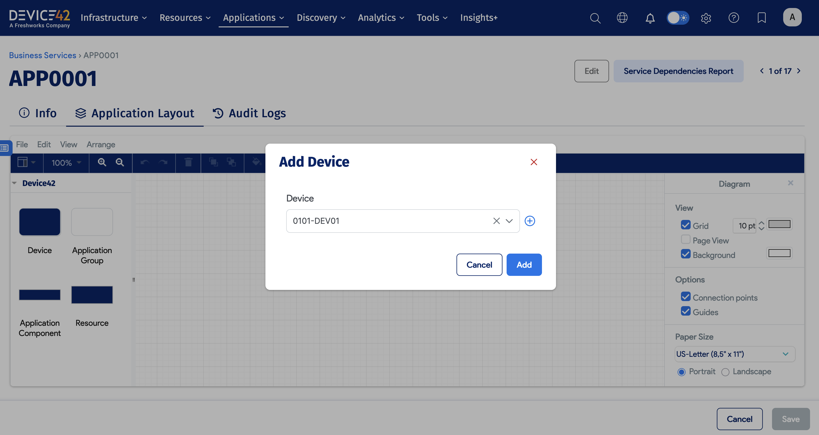 Business Service search