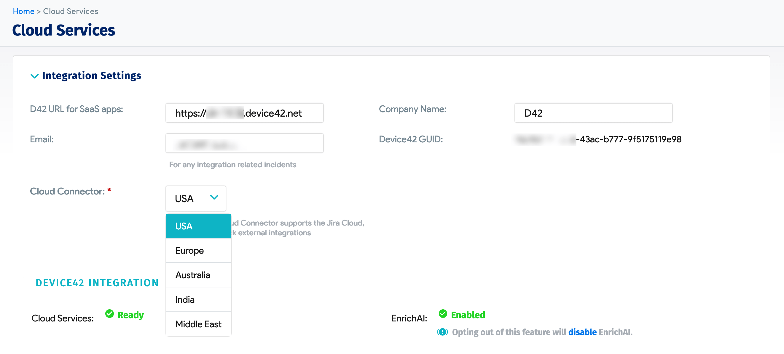 Configure Cloud Services
