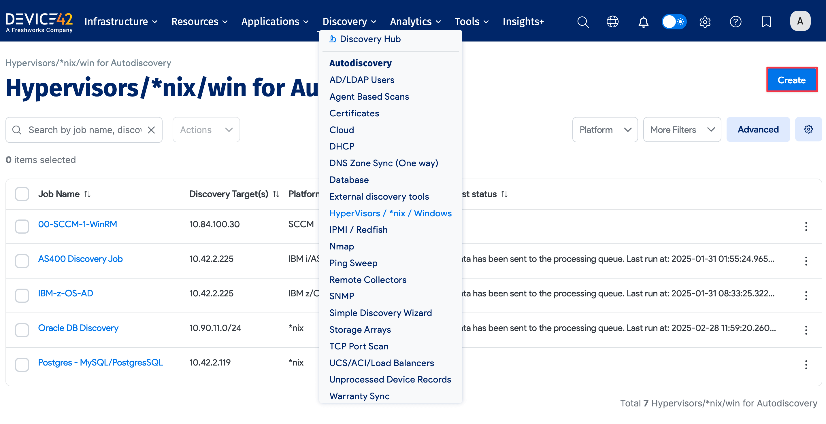 nix autodiscovery page