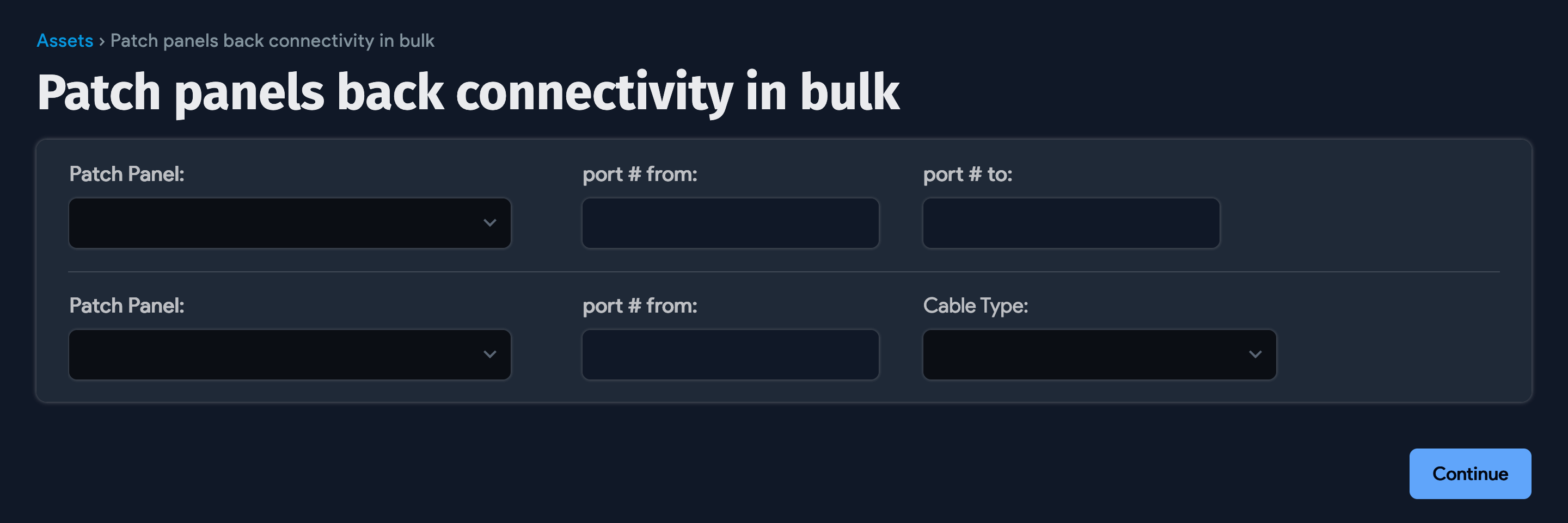 Adding the Back Connections or Termination