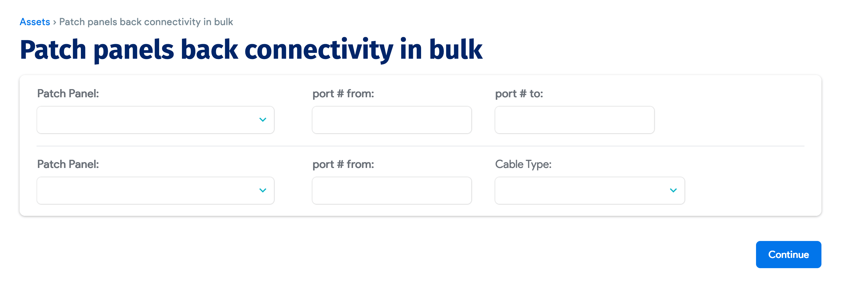 Adding the Back Connections or Termination