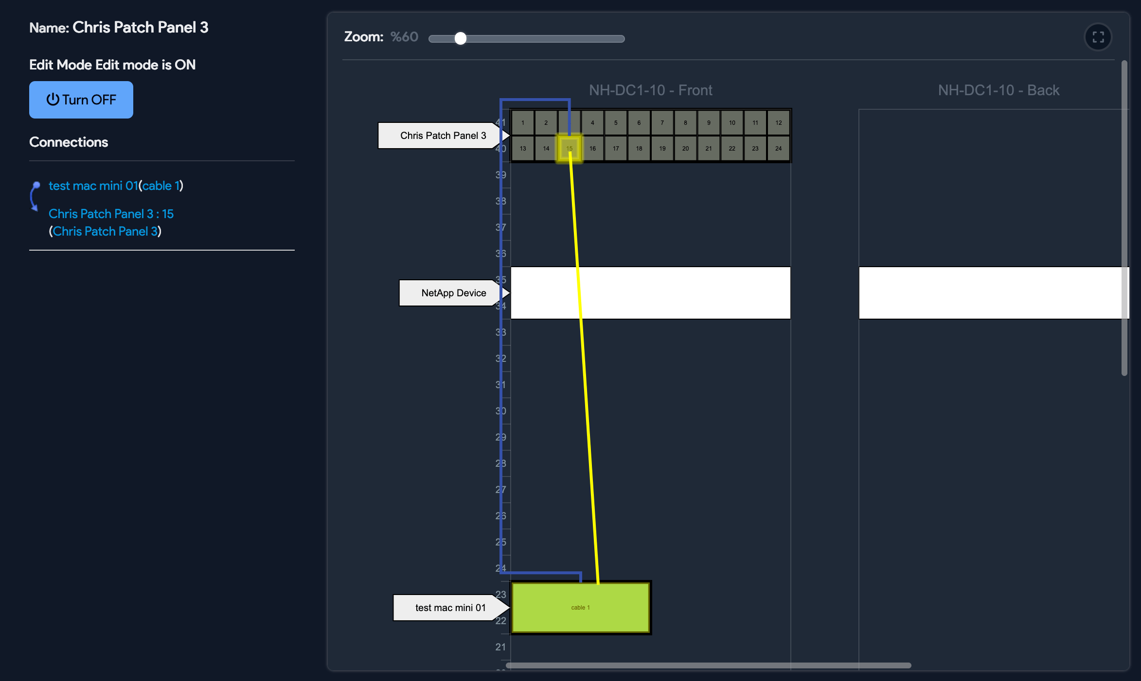 Create connections using drag and drop