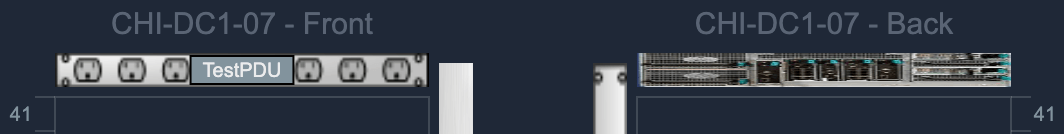 PDUs above or below the rack