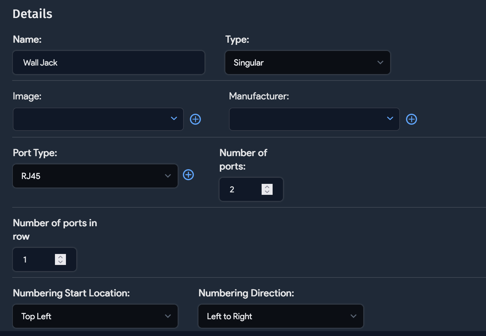 Wall Jack Patch Panel