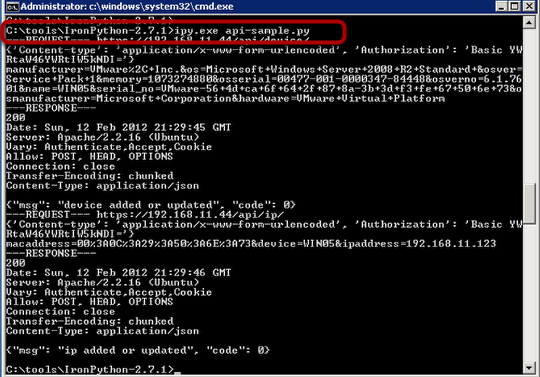 4. Running the Script