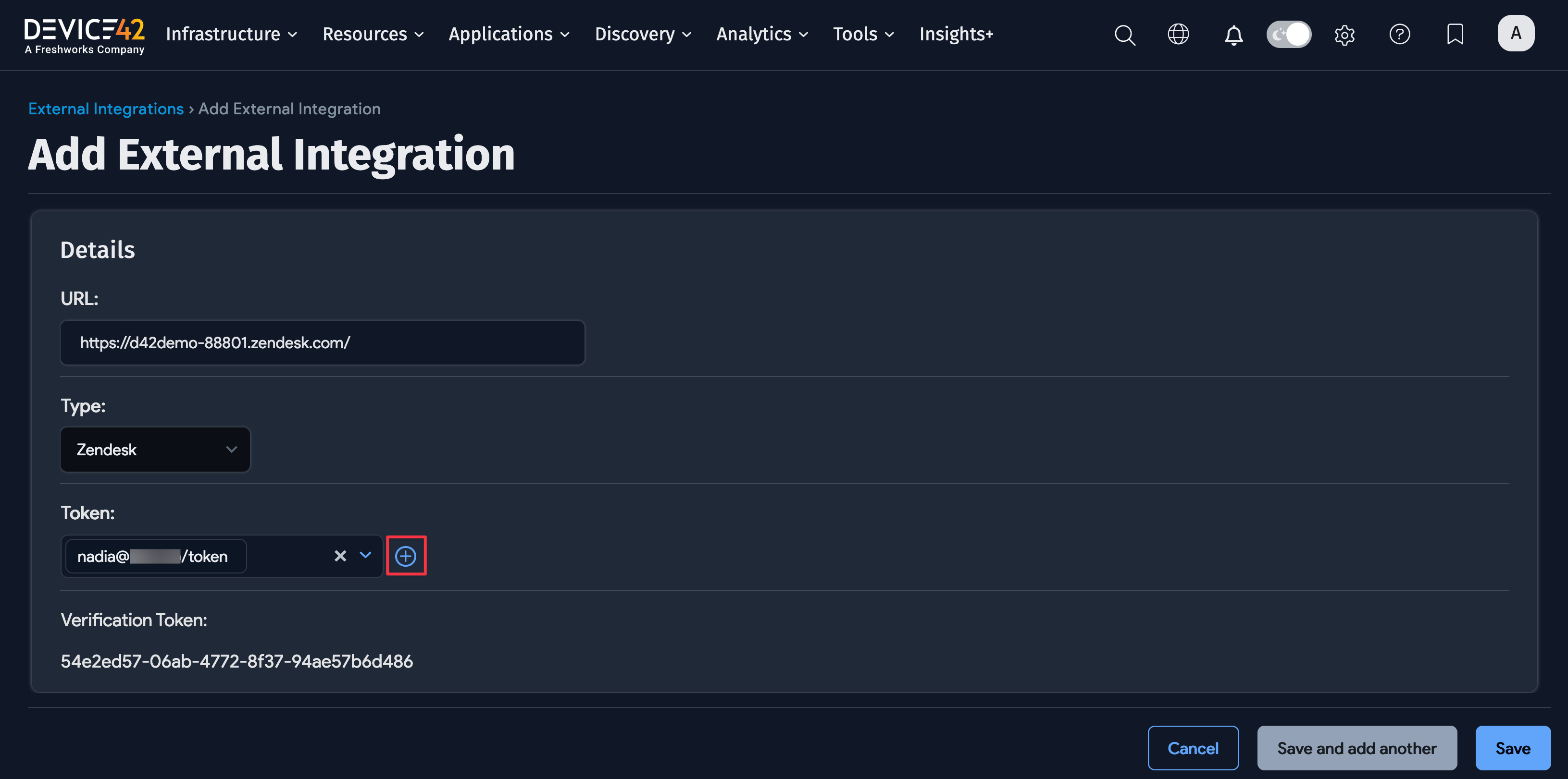 Configure External Integration